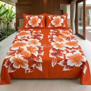 New Design Rayon Bedsheet Hand Painted Handmade in Bali